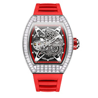 silver red