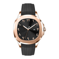 Rose gold black