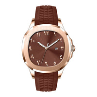 Rose gold brown